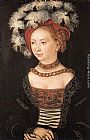 Lucas Cranach the Elder Portrait of a Young Woman painting